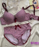 TULIP PRINTED BRA SET