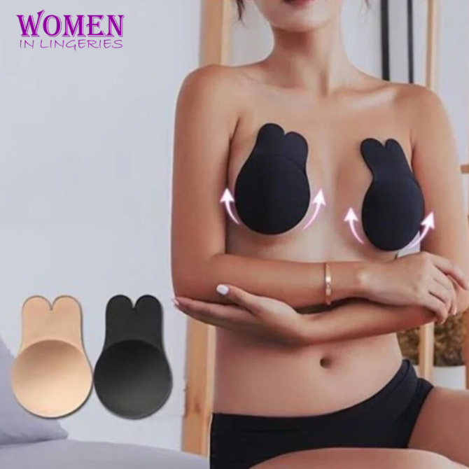 SILICON RABBIT BREAST LIFT UP REUSABLE TAPE BRA