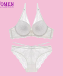 Single Padded Net Bra Set