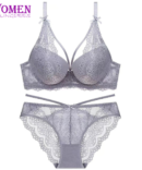 Single Padded Net Bra Set