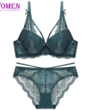 Single Padded Net Bra Set