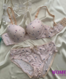 TULIP PRINTED BRA SET